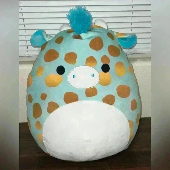 Squishmallows Other - Squishmallows Aqua Giraffe Zelia